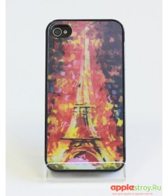 3d Case Чехол на iPhone 4/4s (Paris)